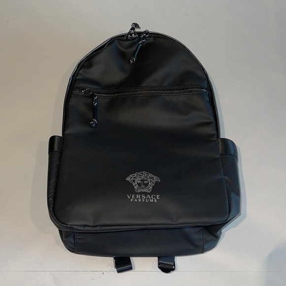 Versace Bags Nwt Versace Parfums Black Backpack Poshmark